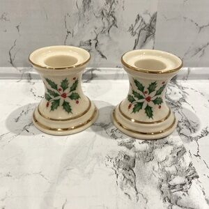 *Christmas* Lenox Holiday Candle Holder - Dimension Collection
